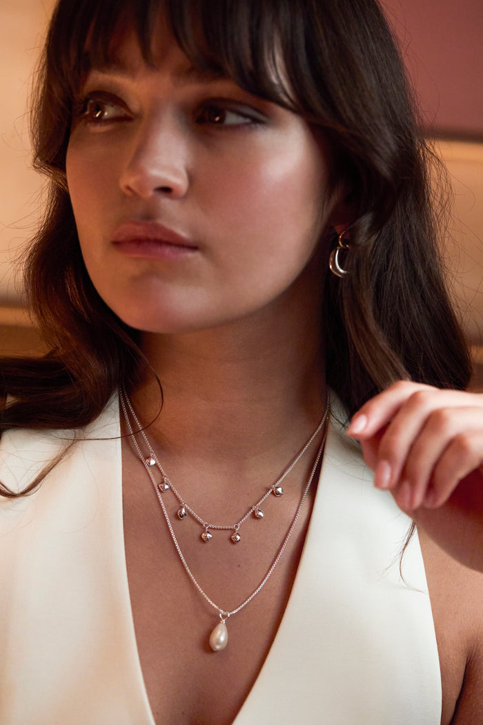 Multi Pebble Necklace