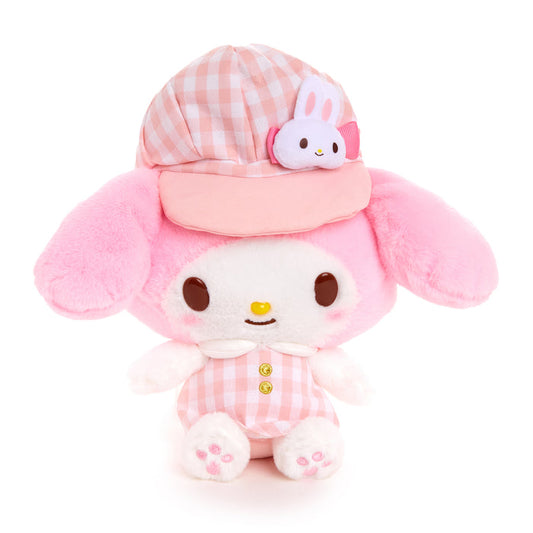 My Melody 8" Plush (Gingham Cap Series) Plush NAKAJIMA CORPORATION