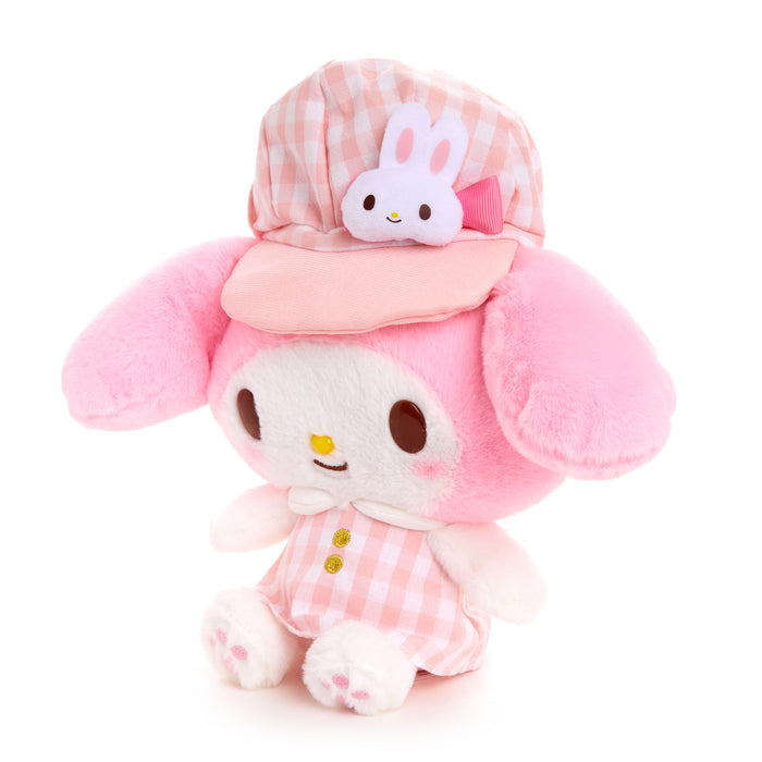 My Melody 8" Plush (Gingham Cap Series) Plush NAKAJIMA CORPORATION