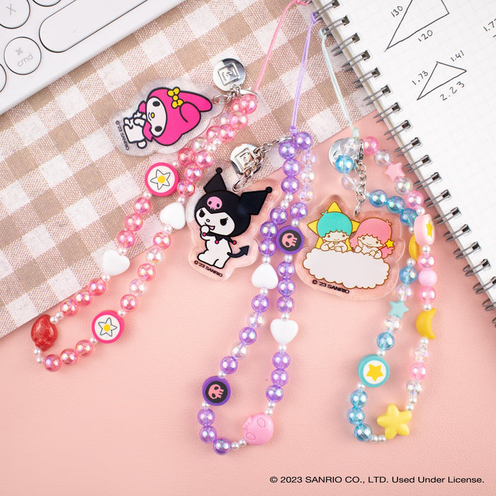 My Melody Beaded Charm Mobile Phone Wrist Strap Accessory HAMEE