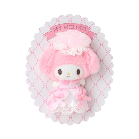 My Melody Pink Brooch (Lady My Melody Series) Accessory Japan Original