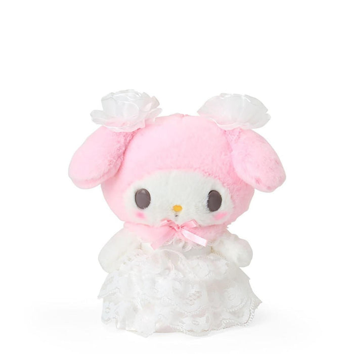 My Melody White Plush Mascot Keychain (Lady My Melody Series) Accessory Japan Original