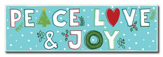 My Word! 5"x16" Block Sign