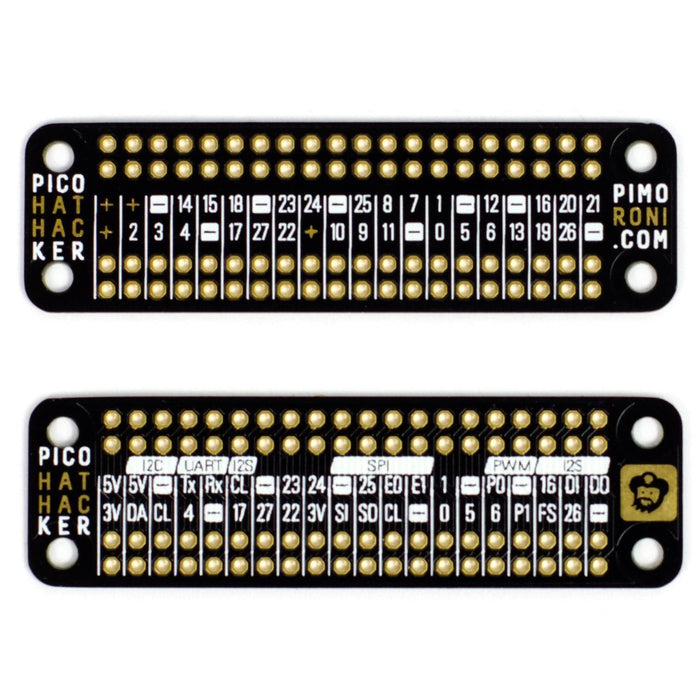 Nano HAT Hacker by Pimoroni - The Pi Hut
