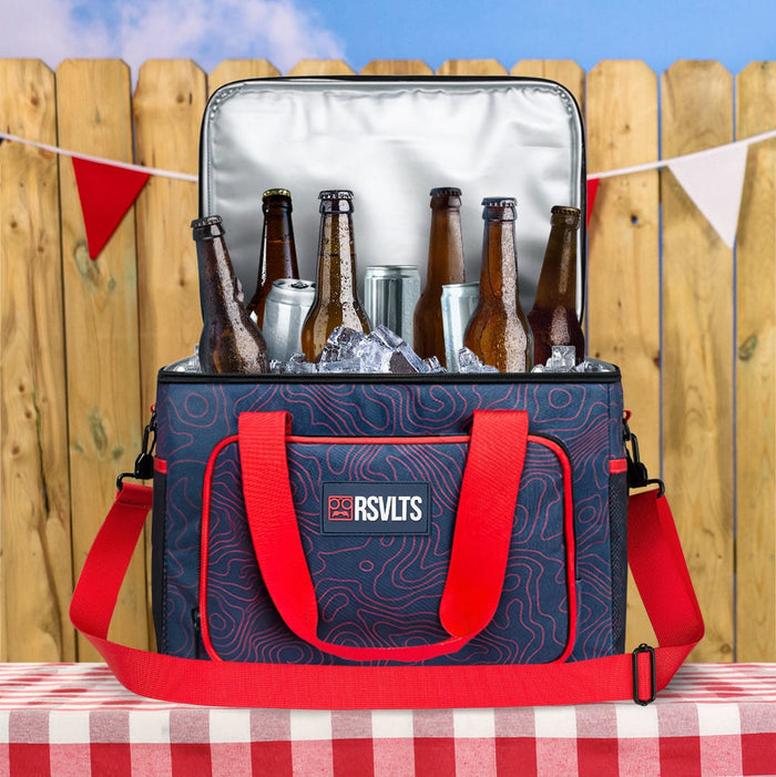 RSVLTS RSVLTS® Navy Topo – Cooler Bag Navy Topo – Cooler Bag