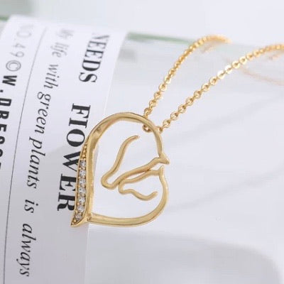 Necklace: Mare And Foal ~ NEW!