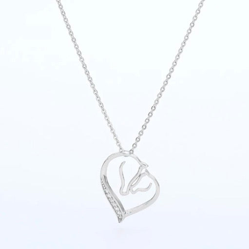 Necklace: Mare And Foal ~ NEW!