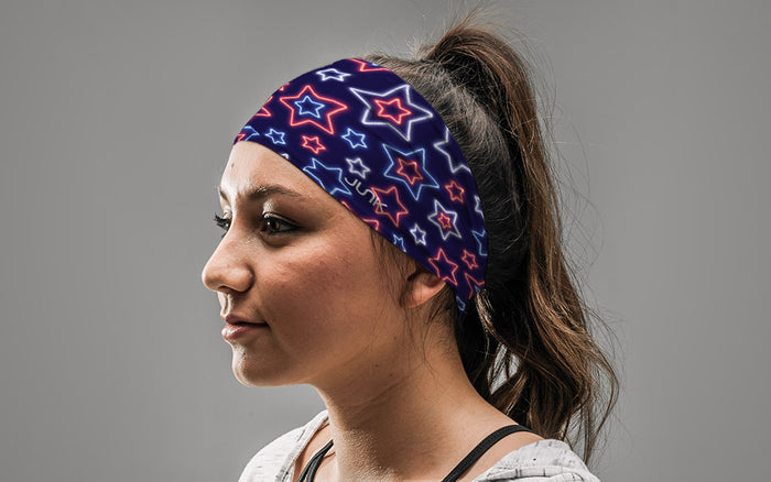 Neon Stars Big Bang Lite Headband - View 3