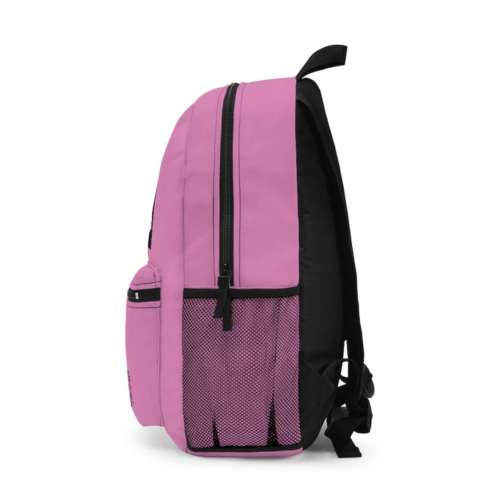 Nerdee's "Black Label" (Design 01) - Backpack - Pink