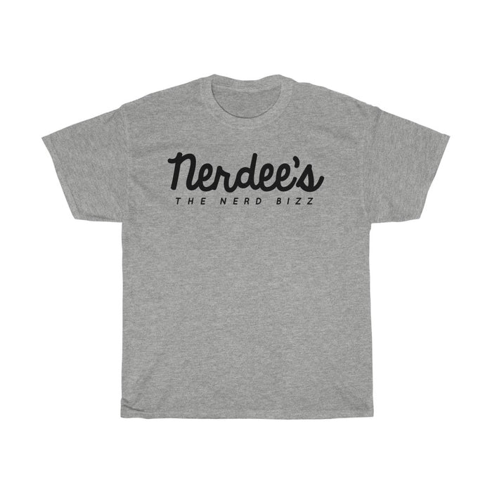 Nerdee's Official Script Logo Tee - Unisex Heavy Cotton Tee