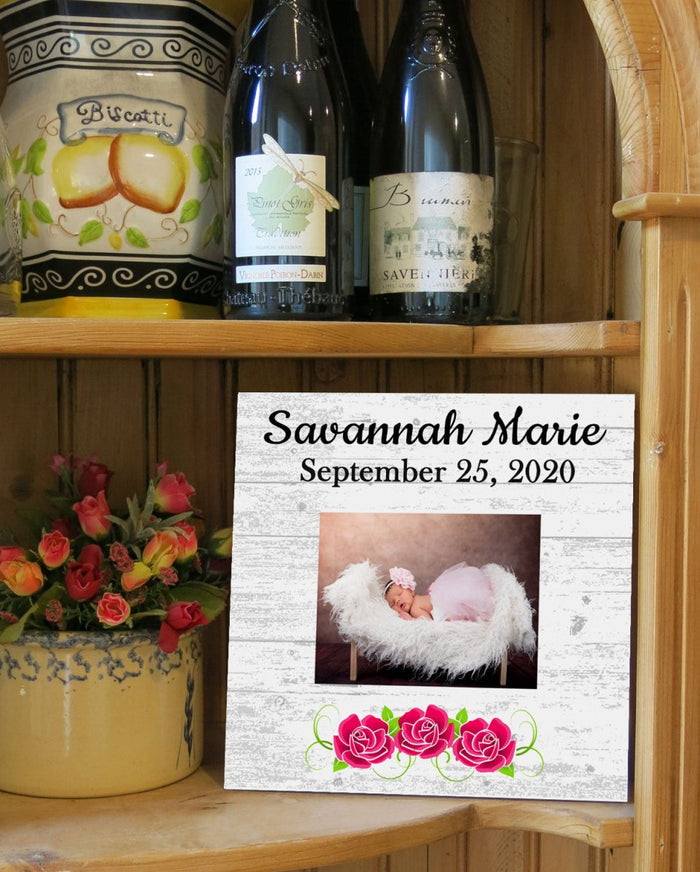 baby shower frame gift