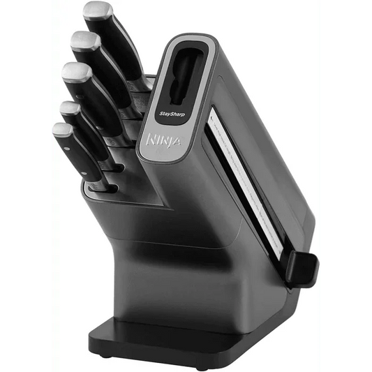 Ninja Foodi StaySharp Knife Block | K32005UK Knife Set 2023, Blenders & Processors, Brand_Ninja, Food Preparation, Product Type_Blender, Small Appliances, Summer, Summer Sale, Winter Sale Ninja Foodi StaySharp Knife Block | K32005UK - Default Title 179.00 K32005UK Meath Meath Ireland aceeuronics.ie Ace Euronics