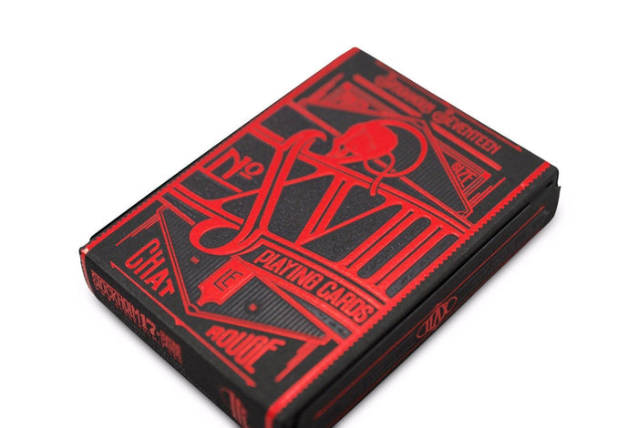 No. 17 Le Chat Rouge Playing Cards by Stockholm 17