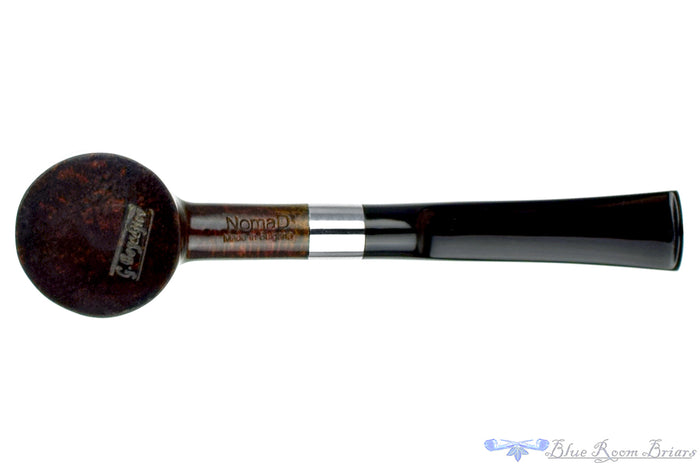 Blue Room Briars is proud to present this NomaD Pipe Smooth Poker with Nickel