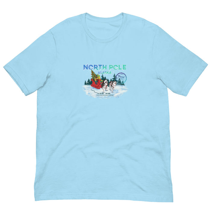 North Pole Alaska Virtual Challenge Unisex t-shirt
