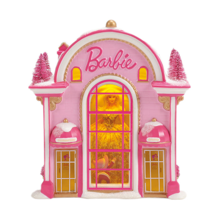 North Pole Series | Barbie Gown Boutique S/2 | Lighted Buildings