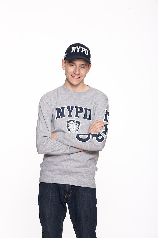 NYPD White Letter Cap