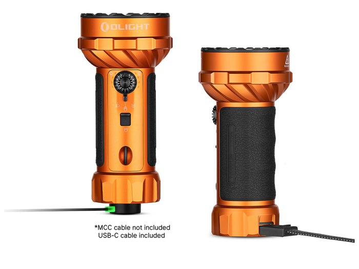 Olight Marauder Mini 2 Torch 10000 Lumens Rechargeable - Orange