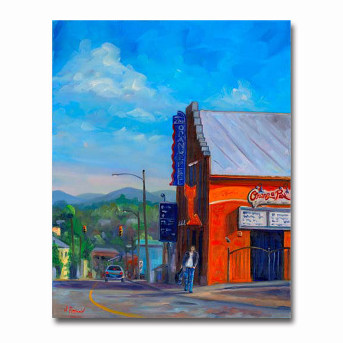 Orange Peel Asheville Print