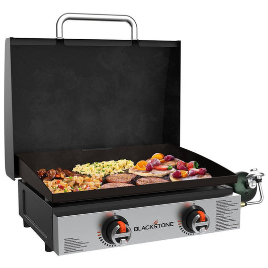 Original 22in Stainless Front Panel Tabletop Griddle - Blackstone Products