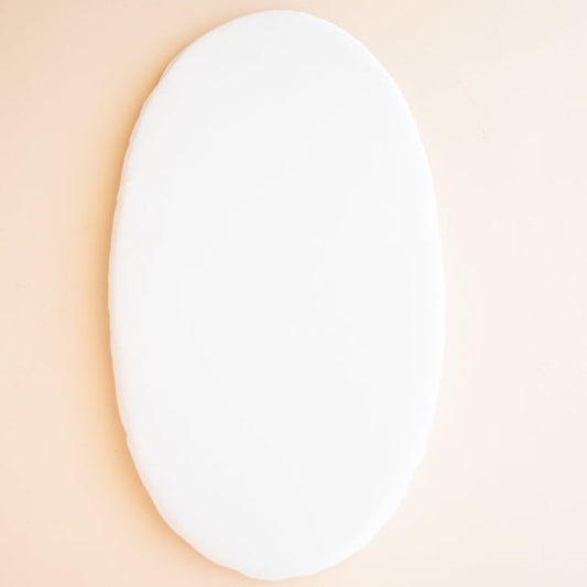 Kyte Baby Oval Bassinet Sheet in Cloud