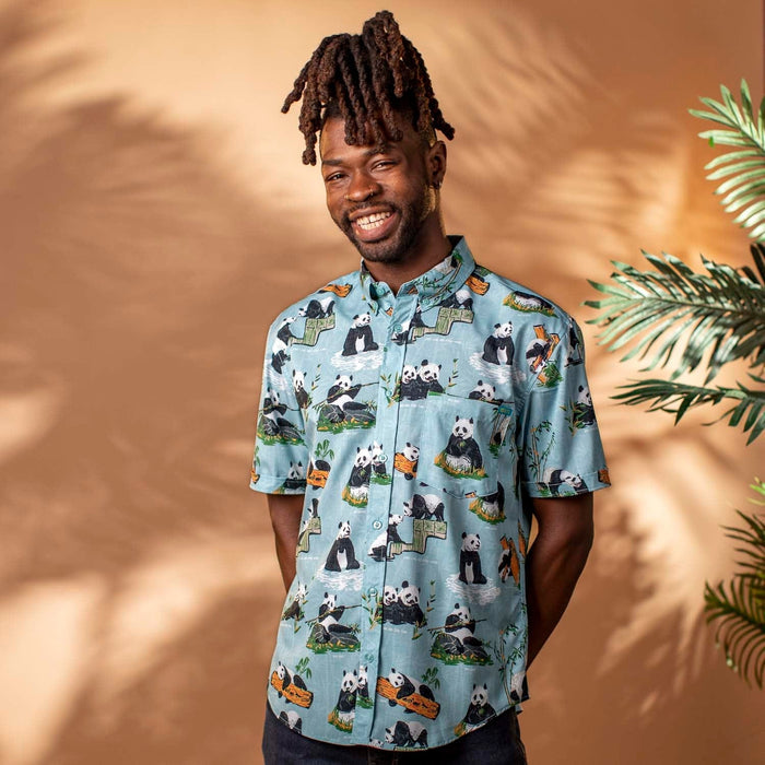 RSVLTS RSVLTS Smithsonian’s National Zoo and Conservation Biology Institute “Panda Watch” – KUNUFLEX Short Sleeve Shirt
