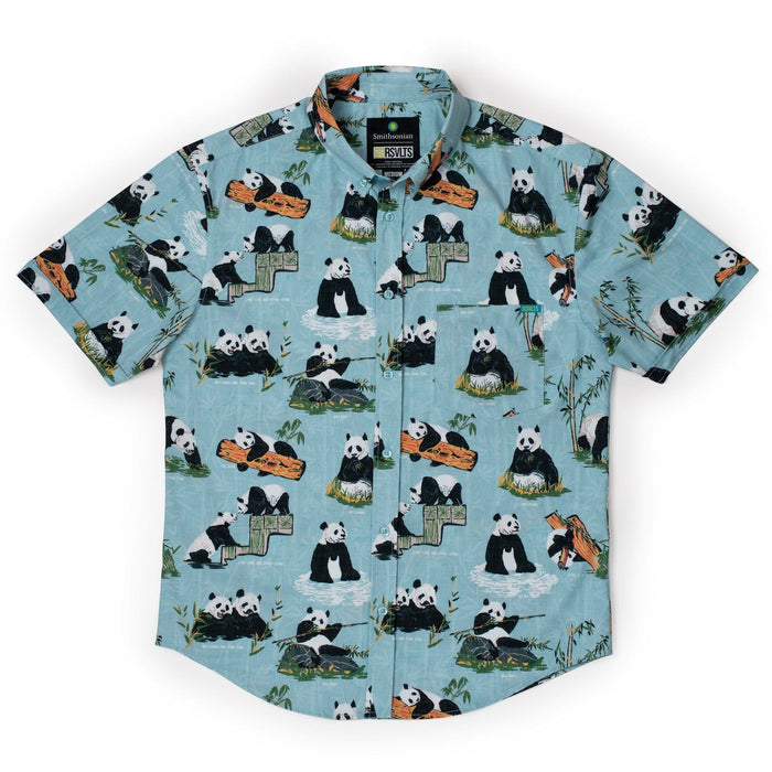 RSVLTS RSVLTS Smithsonian Series 2 "Pandas"_ KUNUFLEX Short Sleeve Shirt