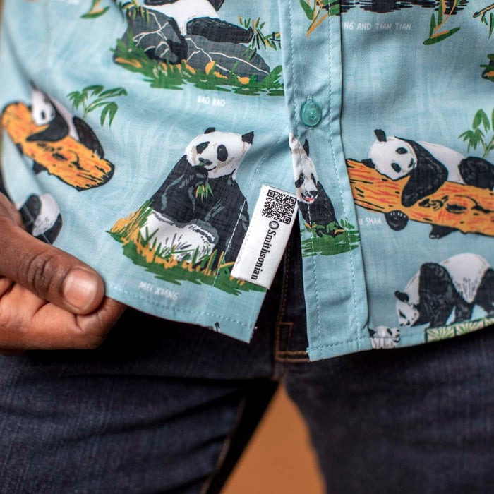 RSVLTS RSVLTS Smithsonian’s National Zoo and Conservation Biology Institute “Panda Watch” – KUNUFLEX Short Sleeve Shirt