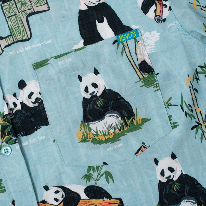 RSVLTS RSVLTS Smithsonian Series 2 "Pandas"_ KUNUFLEX Short Sleeve Shirt