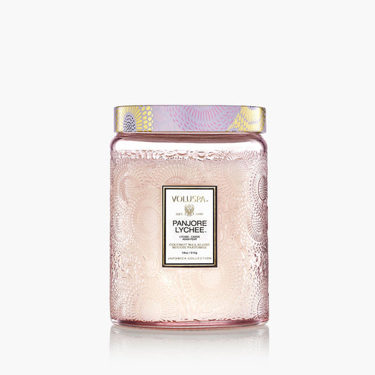 Panjore Lychee - Large Jar Candle