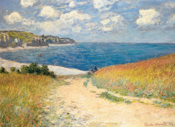 Path through the Wheat Fields by Claude Monet 1000-Piece Puzzle