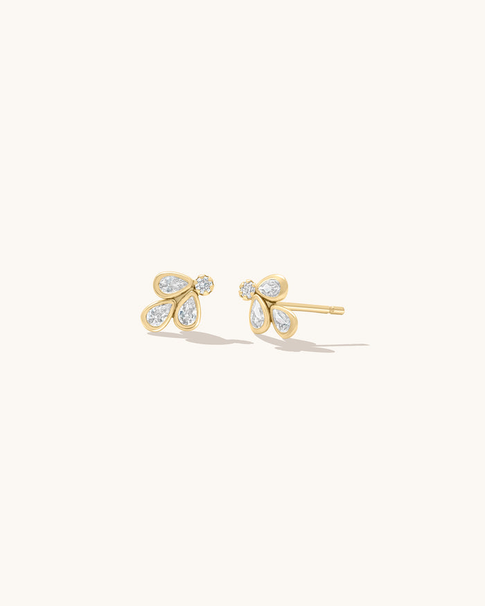 Peacock Studs