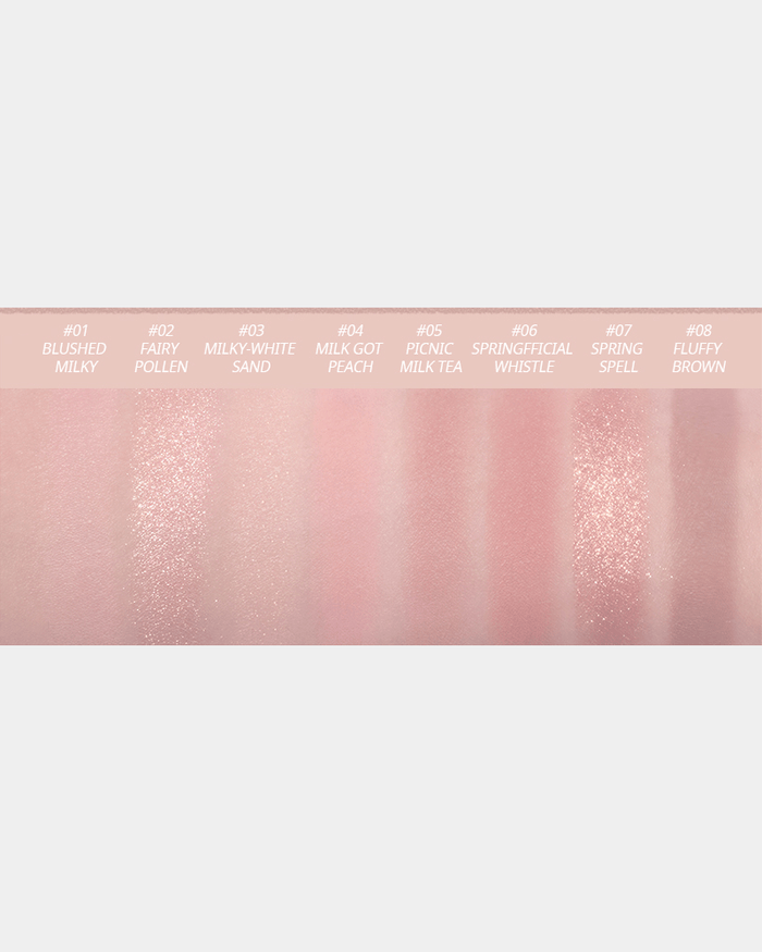 peripera All Take Mood Palette #Whisper of Milky Spring