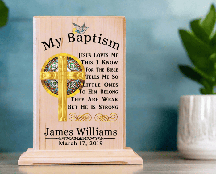 Personalized Baptism Gift
