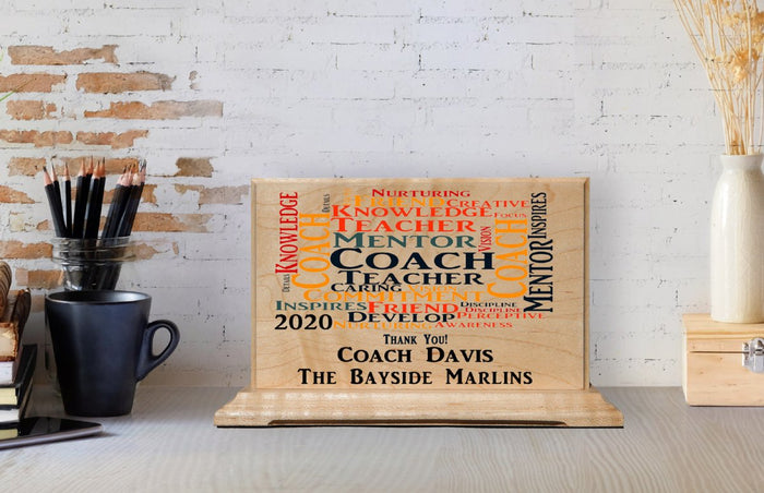 Personalized Coach Gift