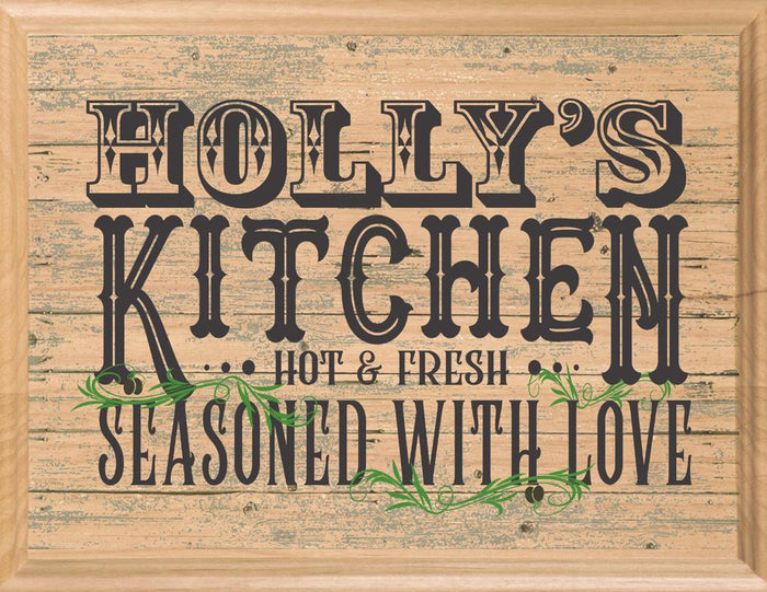 Rustic Kitchen Signs