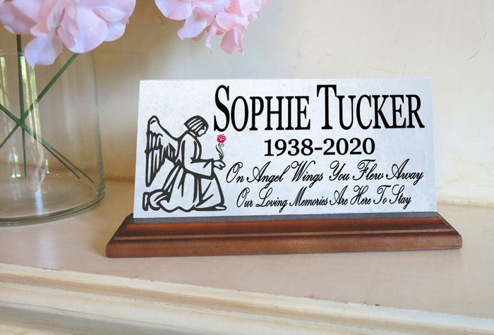 Loved One Shelf Memorial Plaque