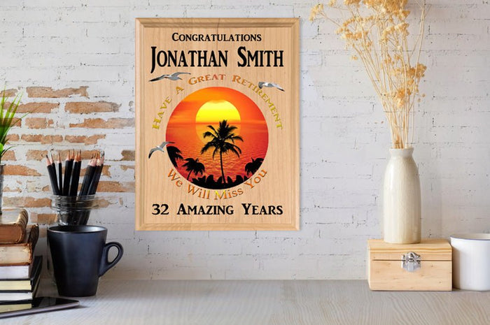 custom retirement gift