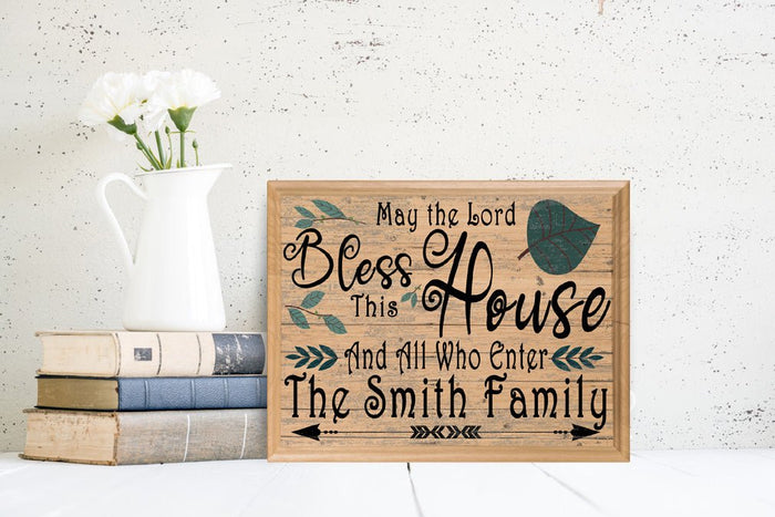 Bless This House Hanging Sign