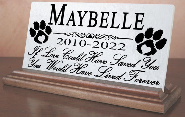 If love Could Have Saved You Pet Memorial