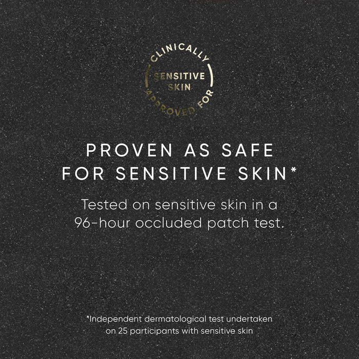 Proven as safe for sensitive skin*