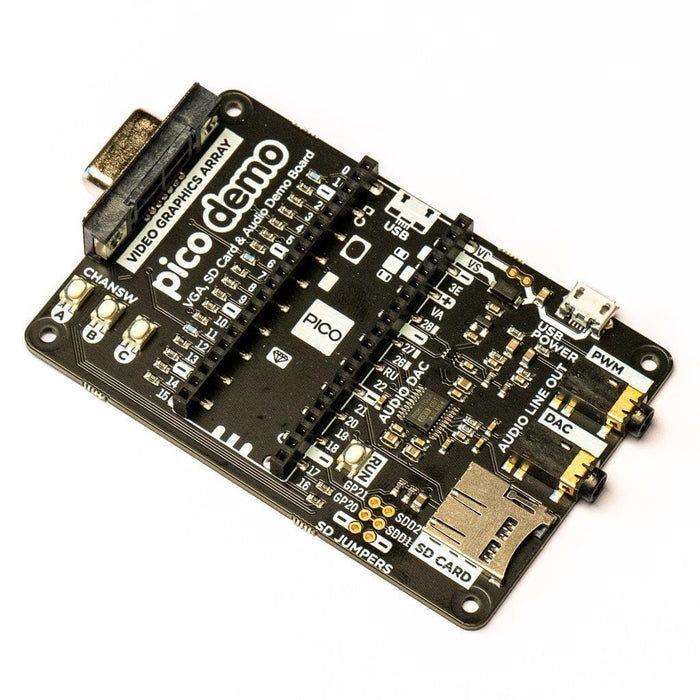 Pimoroni Pico VGA Demo Base by Pimoroni - The Pi Hut