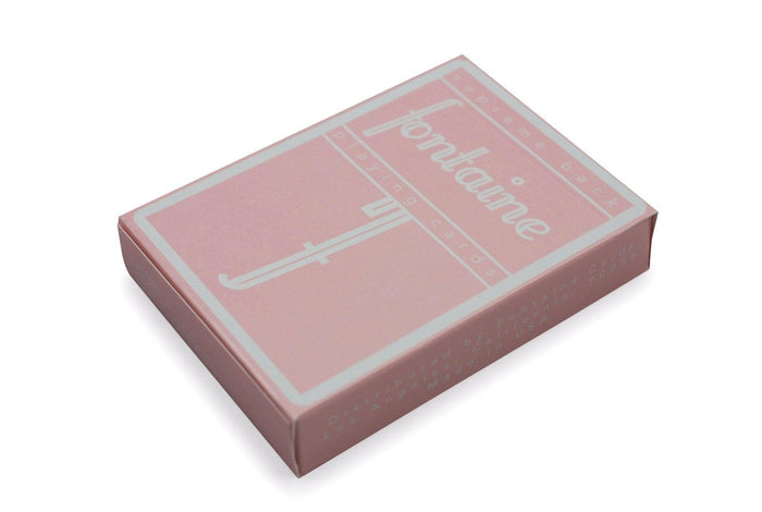 Pink Fontaine Playing Cards by Fontaine