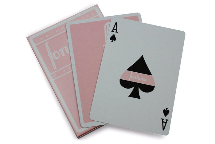 Pink Fontaine Playing Cards by Fontaine