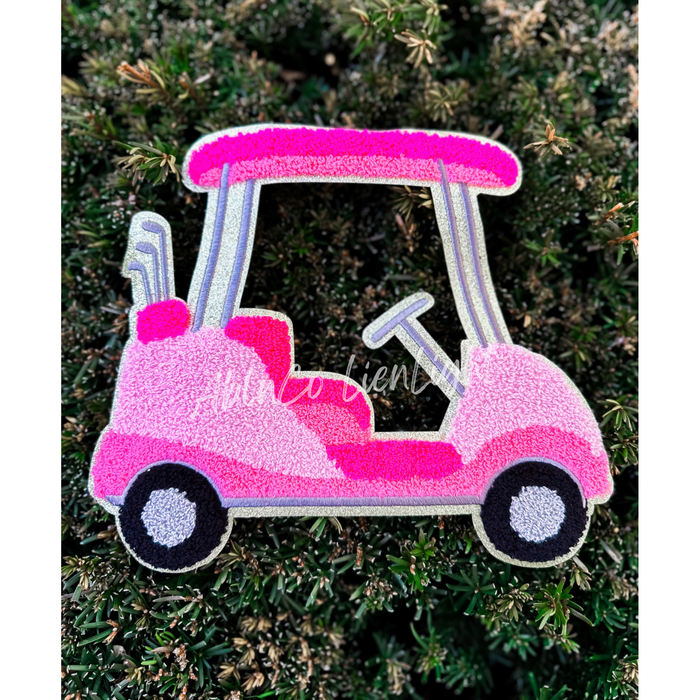 Pink Golf Cart Patch