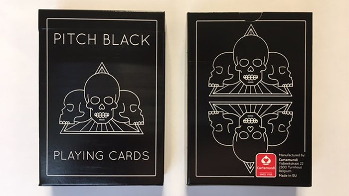 Pitch Black Playing Cards Playing Cards by Copag