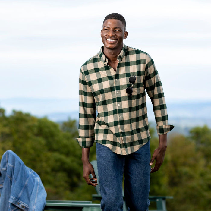 RSVLTS RSVLTS Flannel Long Sleeve Plaid Kroeger – BorlandFlex™ Long Sleeve Flannel Plaid Kroeger – BorlandFlex™ Long Sleeve Flannel