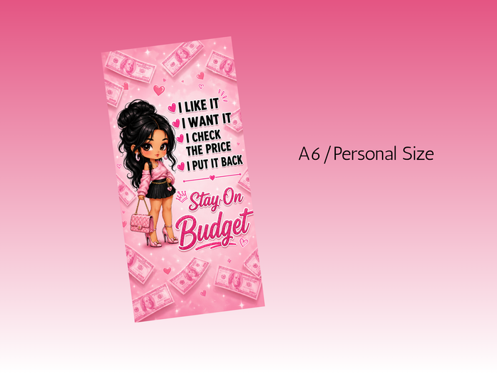 Planner Dashboard | A6 Rings | Stay on Budget 2