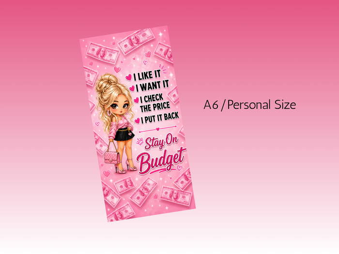 Planner Dashboard | A6 Rings | Stay on Budget 3