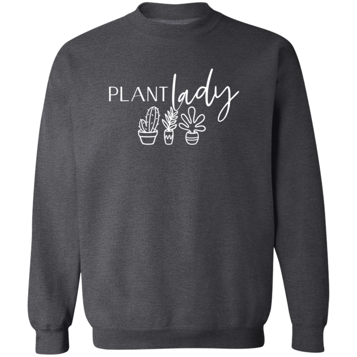 Plant Lady crewneck sweatshirt in Dark Heather
